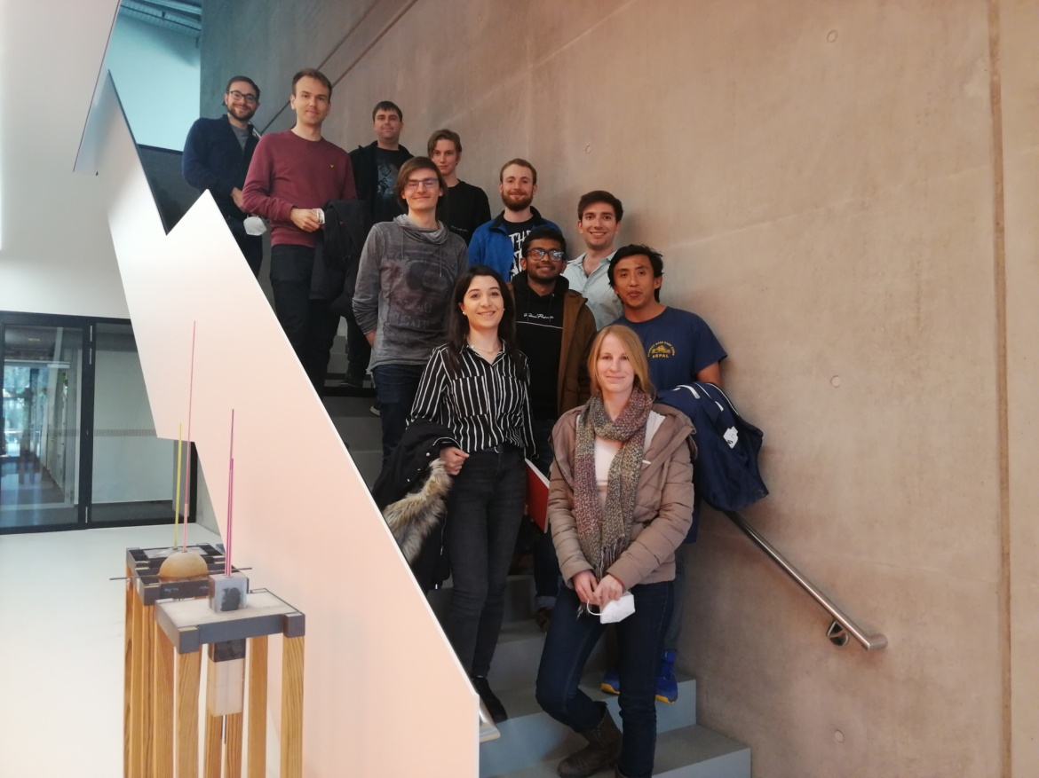 Group photo of the PhD Students